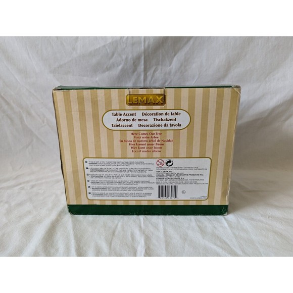 Lemax Here Comes Our Tree Farm Christmas Village Ceramic #43070 Retired 2014 - Picture 11 of 12